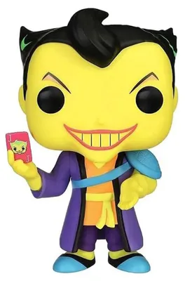 Immagine prodotto di DC Comics POP! Comics, statuetta in vinile, Il Joker, edizione esclusiva, 9 cm