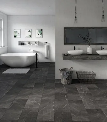 Zdjęcie produktu dla Panele winylowe Vada Sophisto Grey Kamień ciemny Klasa 34 3.2 mm TAK, 51029