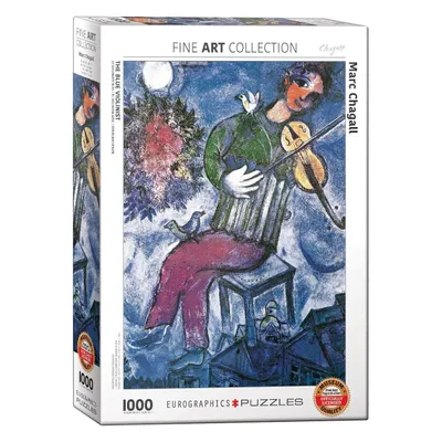 Obrázok produktu pre Puzzle Eurographics 1000 elementów - Chagall Niebieski Skrzypek