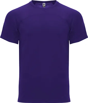 Immagine prodotto di Roly CA6401 | T-shirt Monaco da uomo, ad asciugatura rapida, traspirante - Colore: Mauve 63 - Taglia: 3XL