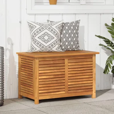 Obrázek produktu pro Zahradní úložný box s lamelami masivní akácie 90 x 50 x 56 cm
