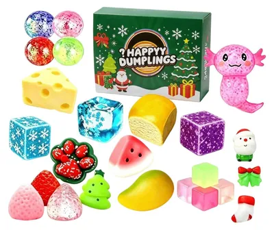 Imagen del producto de Calendario de Adviento Squishy 2026 Dumpling Calendario de Navidad 24 Días C05 Cc05 Talla Única