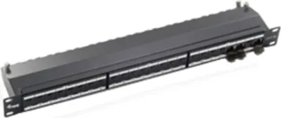 Produktbild von Equip Patchpanel 24x RJ45 Cat6A 19" FTP 1HE Premium hellgrau