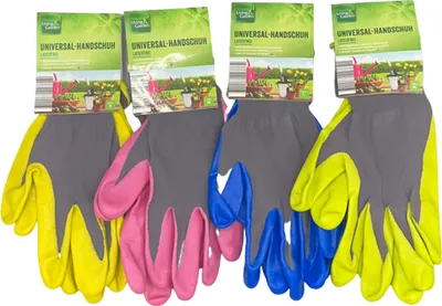 Produktbild von Gartenhandschuhe Universal Handschuhe Atmungsaktives Nylon S M L XL , Größe:XL, Farbe:Blau