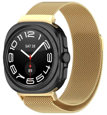 Obrázek produktu pro Techsuit Watchband (W009) – řemínek pro Samsung Galaxy Watch Ultra 47 mm – zlatý