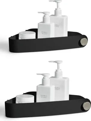 Produktbild von Famanu Duschregal Eckablage - platzsparendes Design, einfache Installation