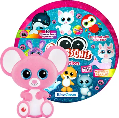 Produktbild von Blue Ocean Glubschis Sammelfiguren Muschel Serie 4 - Glubschi Glitzer - Figur Rosy-Lou