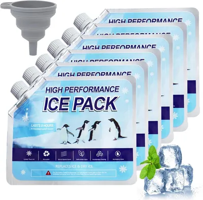 Obrázok produktu pre Chladiace vložky 240 ml, 4 ks, 15 x 18 cm, na cesty