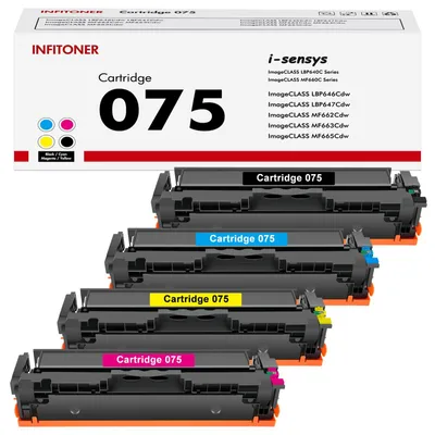Produktbild von Cartridge 075 075H Kompatibel für Canon I-sensys MF664Cdw LBP646Cdw Toner