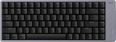 A top-down view of a Lofree Flow 2 84 wireless mechanical keyboard.