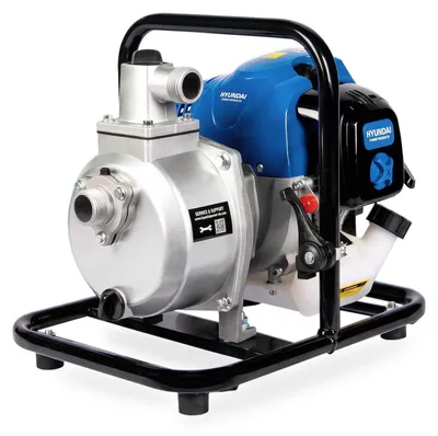 Produktbild von HYUNDAI Benzin-Wasserpumpe GWP25052 (133 L/Min, 8 m3/h, 1”/25,4 mm, 1.84 PS, 2-Takt)