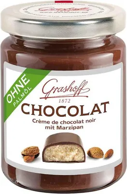 Produktbild von Grashoff Chocolat Crème de chocolat noir mit Marzipan 250g