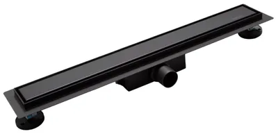 Obrázek produktu pro BALNEO sprchový žlab Duplex Next 2in1 120 cm v černé barvě