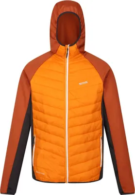 Produktbild von Regatta - "Andreson VIII" Hybridjacke für Herren RG9449 (L) (Orangen Pfeffer/Gebranntes Kupfer)