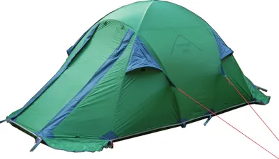 Produktbild von everest1953 Expeditionszelt grün Geodät 2 Personen Zelt TrekPeak2x Silikon Kuppelzelt 2 Personenzelt