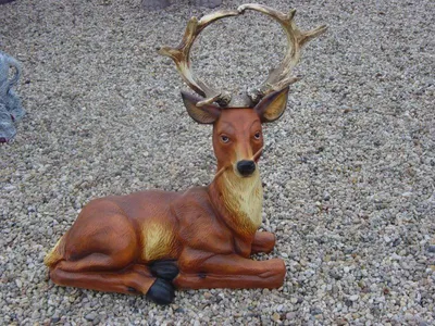 Image de Design Cerf Figure Jardin Statue Sculptures Figures Décoration c455