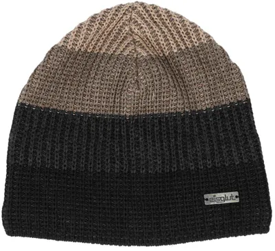 Eisglut Unisex Mütze Ryana Merino in schwarz