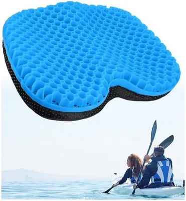 Immagine prodotto di Cuscino per sedile da kayak da mare - Materiale in gomma impermeabile - Design ergonomico e confortevole