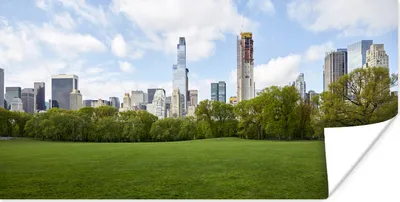 Produktbild von MuchoWow® Poster New York - Skyline - Central Park 150x75 cm - ohne Rahmen