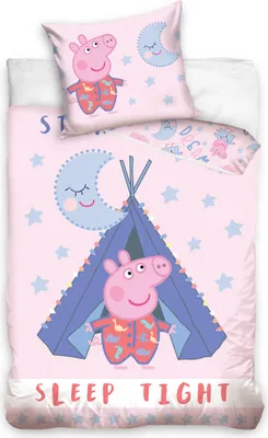 Produktbild von Peppa Pig Bettwäsche 135 x 200 cm