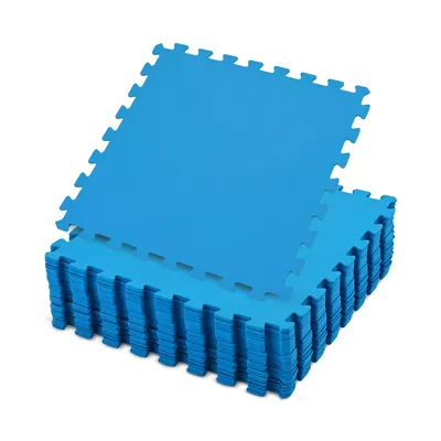Produktbild von Meisterhome® Pool Matten 9 Stück à 50x50cm 2.25 m² Unterlegmatte  Bodenschutzmatte für Pool und Planschbecken
