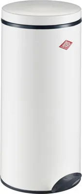 Immagine prodotto di Wesco Tretabfallsammler Gastro 127, Treteimer, Abfallsammler, Mülleimer, Stahlblech, Weiß, 22 L, 127531-01