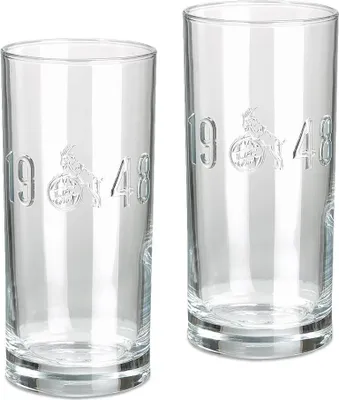 Produktbild von 1. FC Köln Trinkglas "Relief" 2er Set
