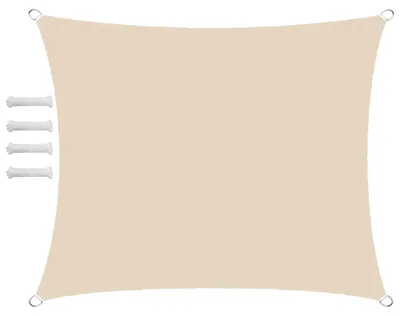 Image de Voile d'ombrage étanche de 1,5 x 3 mètres avec protection UV