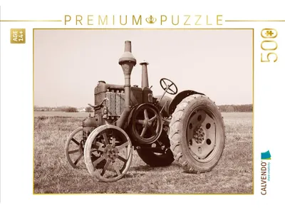 Produktbild von CALVENDO Puzzle Lanz Bulldog HR 5, Bj. ab 1929 | 500 Teile Lege-Größe 48 × 36 cm Foto-Puzzle für Erwachsene