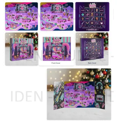 Zdjęcie produktu dla L.O.L. Surprise! Music Festival Advent Calendar, Mini lalka, Damski, 4 lat(a), Chłopak, dziewczyna, Wielobarwny