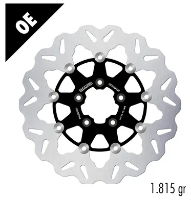 Produktbild von Bremsscheibe Galfer 2x DF835FLW WAVE® schwimmend vorne 300x5mm für Harley