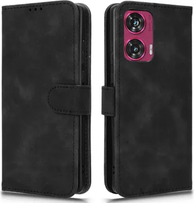 Produktbild von Motorola Edge 50 Fusion Hülle - Coverup Klapphülle - Schwarz