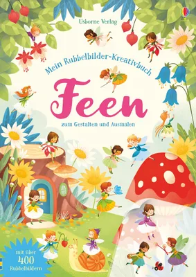 Produktbild von Mein Rubbelbilder-Kreativbuch: Feen