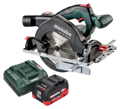 Obrázek produktu pro Metabo KS 18 LTX 57 Akumulátorová okružní pila 18 V 165 mm + 1x LiHD baterie 10,0 Ah + nabíječka
