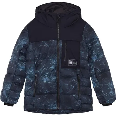 Produktbild von Color Kids Kinder Skijacke Jr. Ski Puffer Jacket Quilt 742763 Grau 140