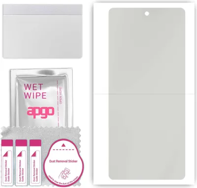 Produktbild von apgo Hydrogel Flip Fold Screen Protector für Doogee Flip X, für ein faltbares Smartphone, ohne Blasen auf der Falte
