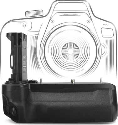 Image de CELLONIC Grip d'alimentation compatible avec , Poignée de batterie BG-R10, Grip batterie, Battery Grip, appareil photo