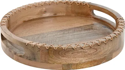 Obrázek produktu pro Tác na občerstvení Home ESPRIT přírodní koloniální 30 x 30 x 5 cm