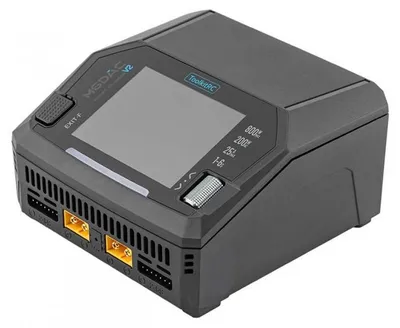 Produktbild von ToolkitRC M6DAC V2 DUO Ladegerät – AC/DC Multifunktions-Ladegerät mit bis zu 800 W