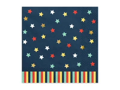Produktbild von PartyDeco SP33-93, Mehrfarbig, Papier, Muster, 330 mm, 330 mm, 12 Stück(e)