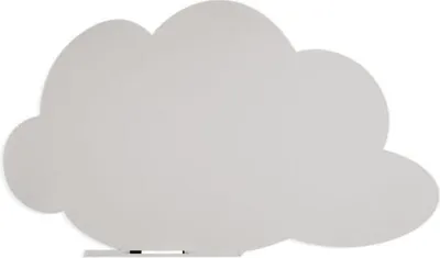Produktbild von Symbol-Tafel Skinshape Wolke lackiert 75x115cm RAL 7035 lichtgrau.