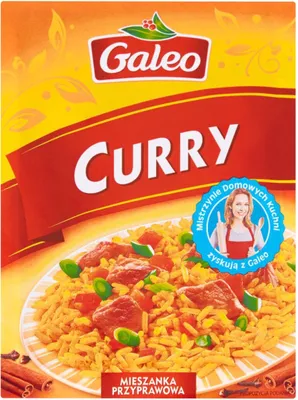 Obrázok produktu pre Galeo Korenie Curry 16 g x 20 kusov