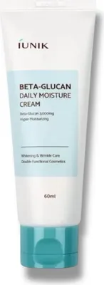Obrázek produktu pro Iunik - Beta-Glucan Daily Moisture Cream - Hydratační Pleťový Krém - 60 Ml