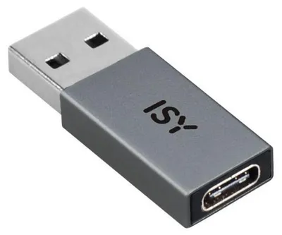 Obrázek produktu pro Adaptér ISY IAD 1000-A z USB-A na USB-C