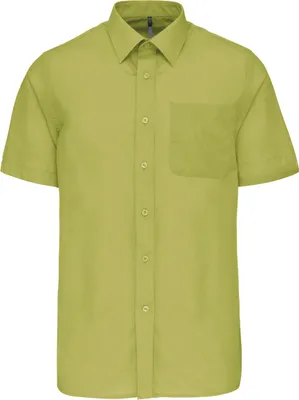 Produktbild von Kariban Popeline Kurzarmhemd Baumwollpolyester pflegeleicht für Herren