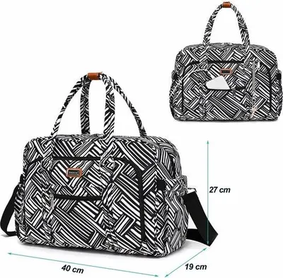 Produktbild von Famanu Wickeltasche Rucksack Große Kapazität - Beige