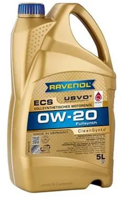 Produktbild von RAVENOL ECS für 0W-20 5 Liter Motoröl Motorenöl Synthetisch STJLR.51.5122 Öl