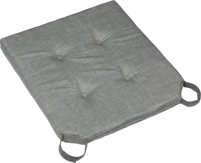 Produktbild von Sitzkissen Ulla einfarbig - 40x40 cm - Braun,Grau