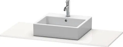 Image de Console Duravit XSquare, 1 découpe, 800x16x550mm, XS060D06060