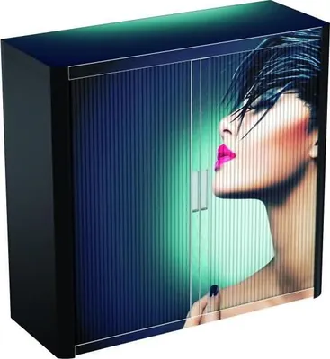 Produktbild von Rollladenschrank easyoffice BxTxH 86x37,5x104cm Porträt